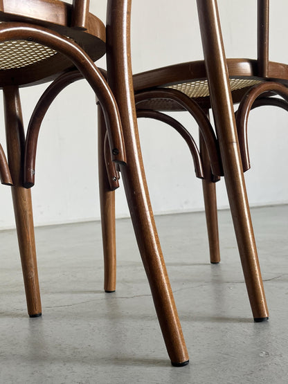 Vintage Stuhl Set von 2 Thonet No. 14 Stil