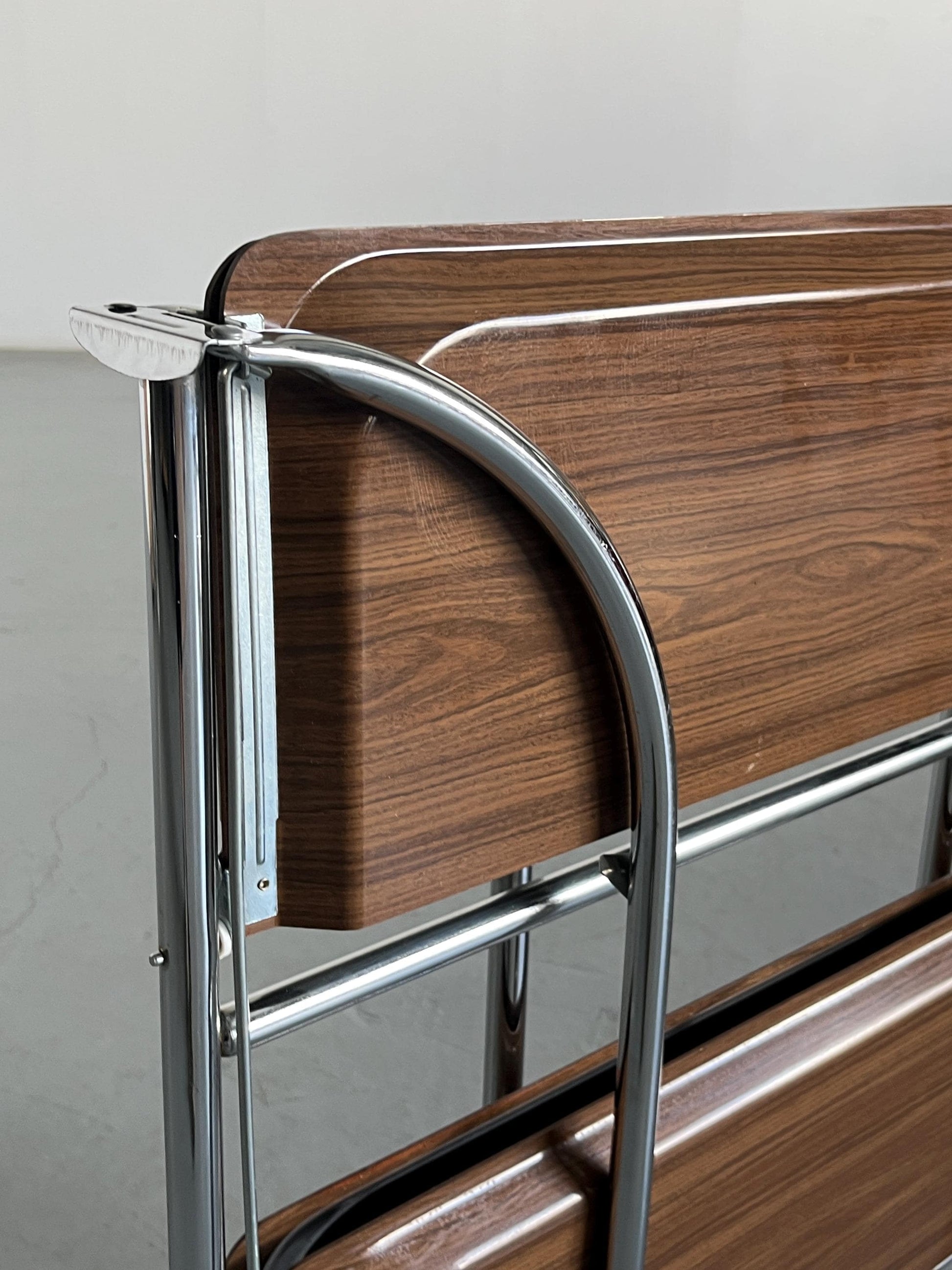 Vintage Servierwagen 'Dinett' im Stil von Bremshey und Co