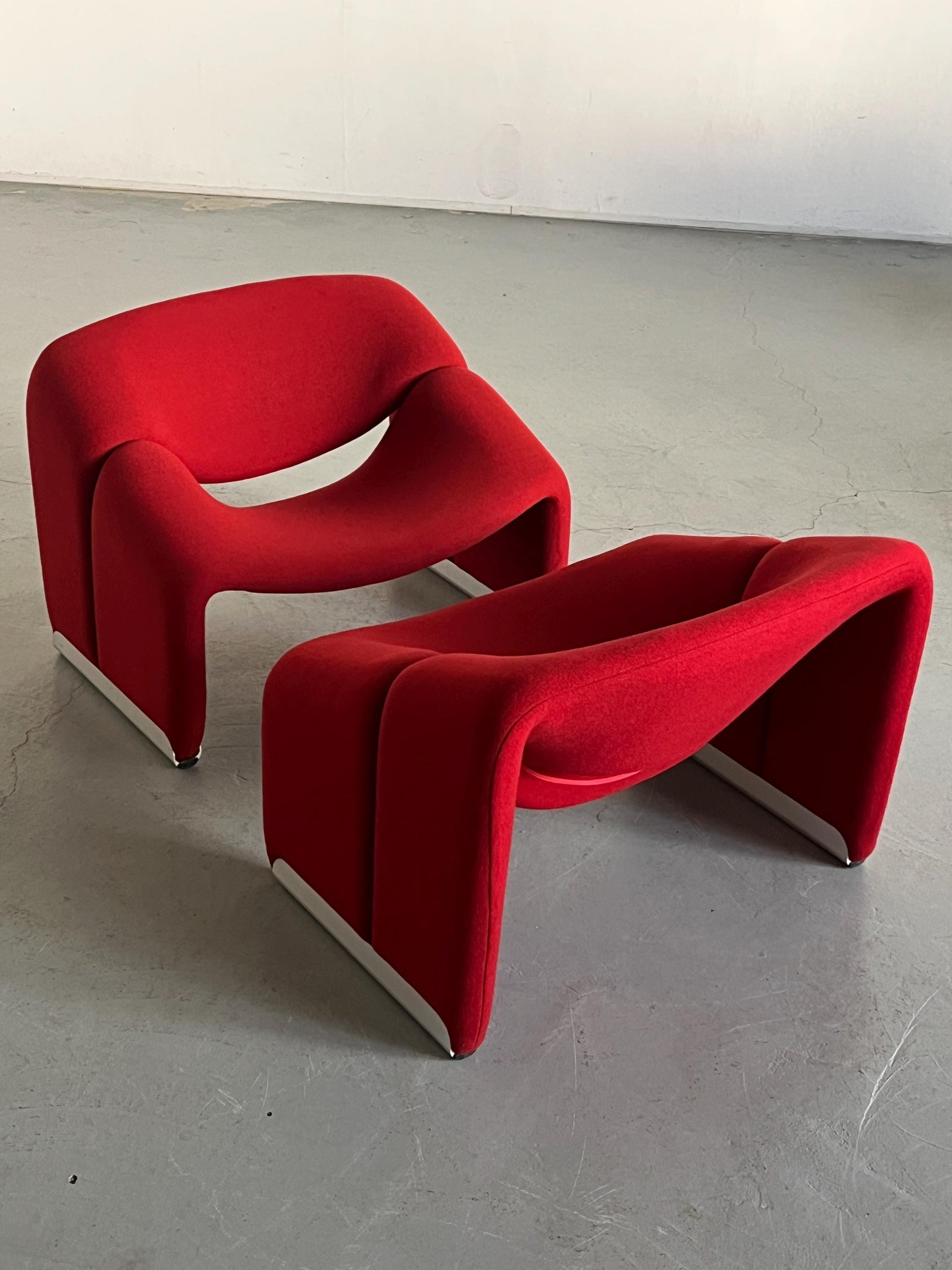 Vintage Groovy Stuhl von Pierre Paulin für Artifort Paar