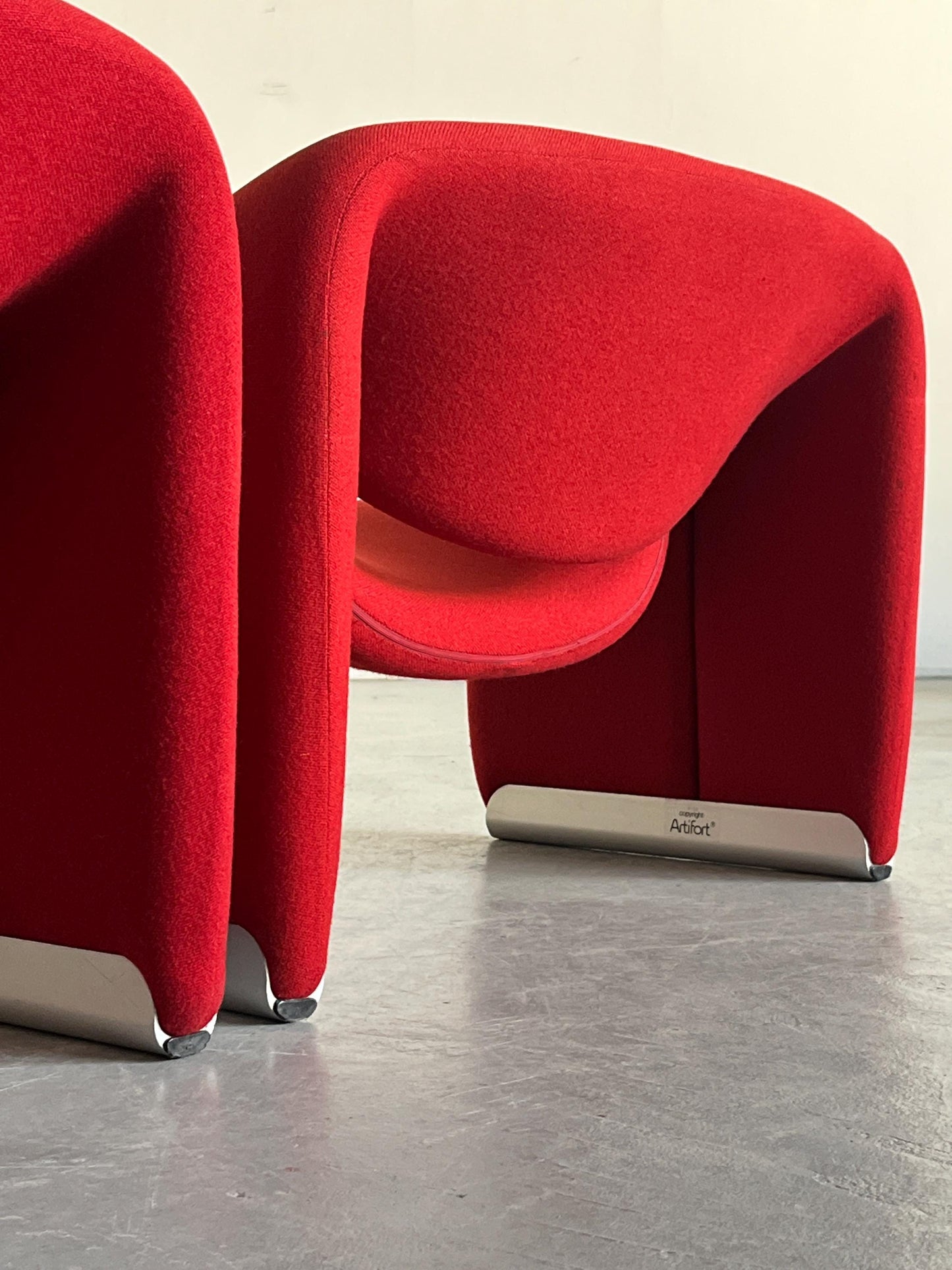 Vintage Groovy Stuhl von Pierre Paulin für Artifort Paar