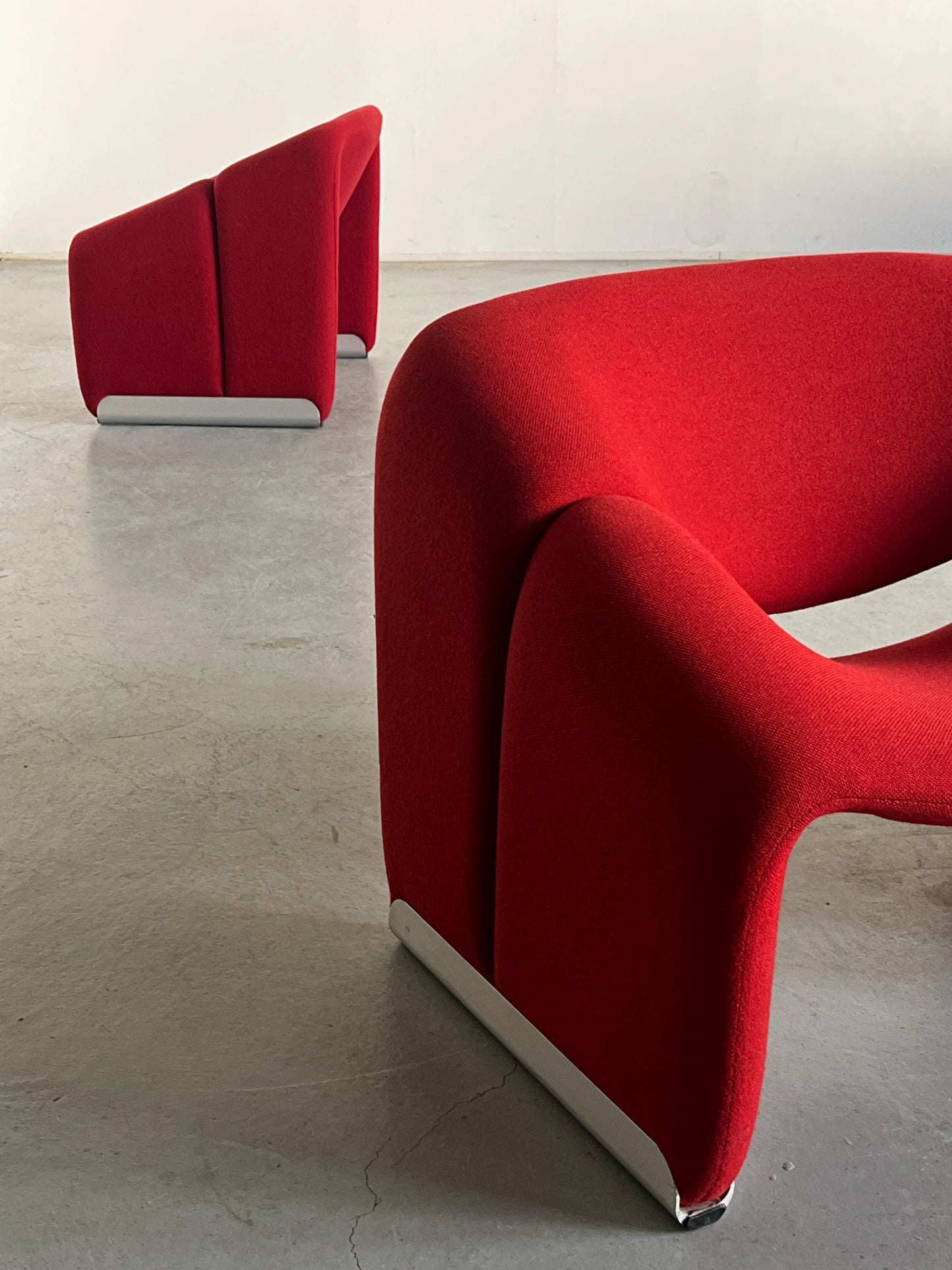 Vintage Groovy Stuhl von Pierre Paulin für Artifort Paar