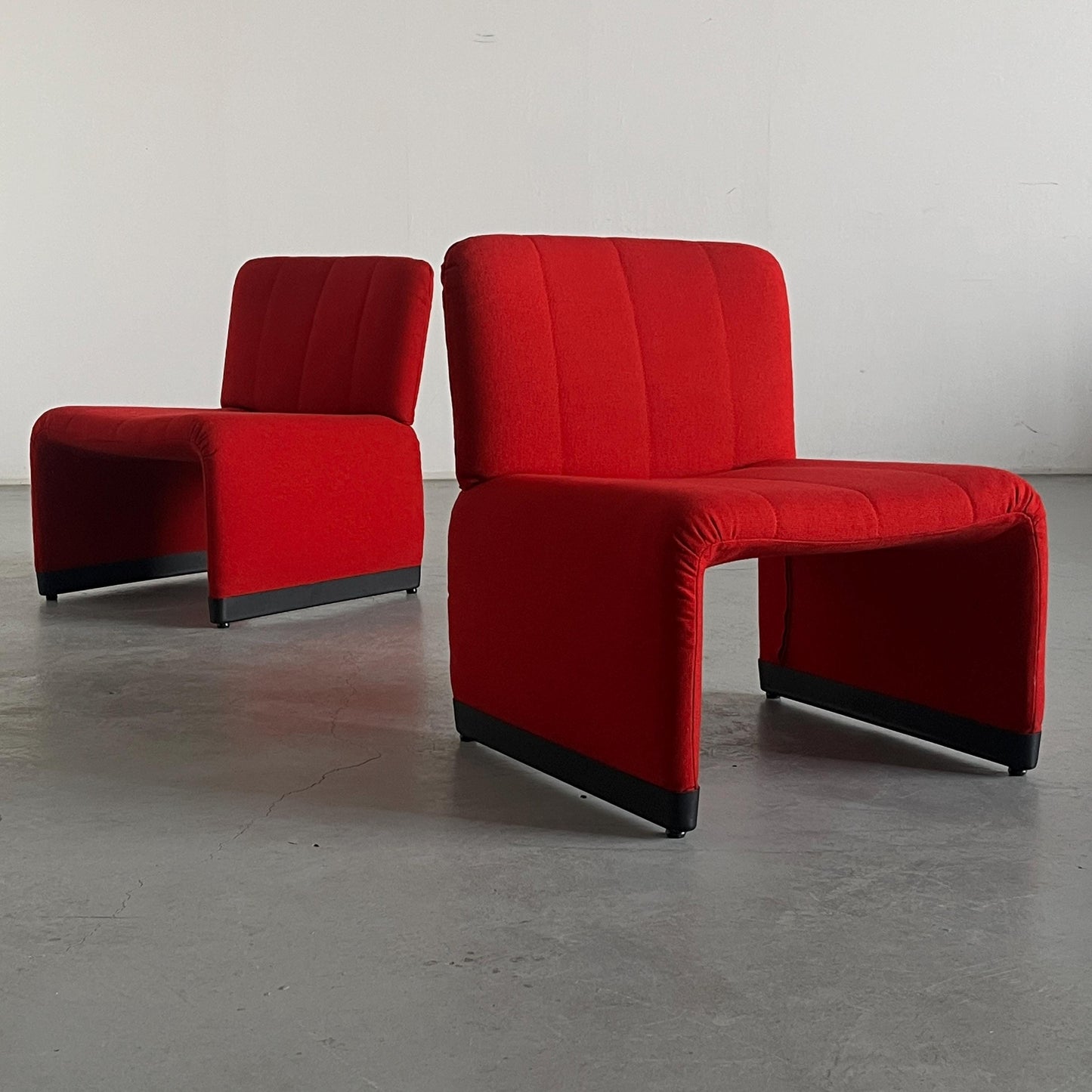 Vintage Lounge Sessel im Alky-Stil von Giancarlo Piretti Set von 2