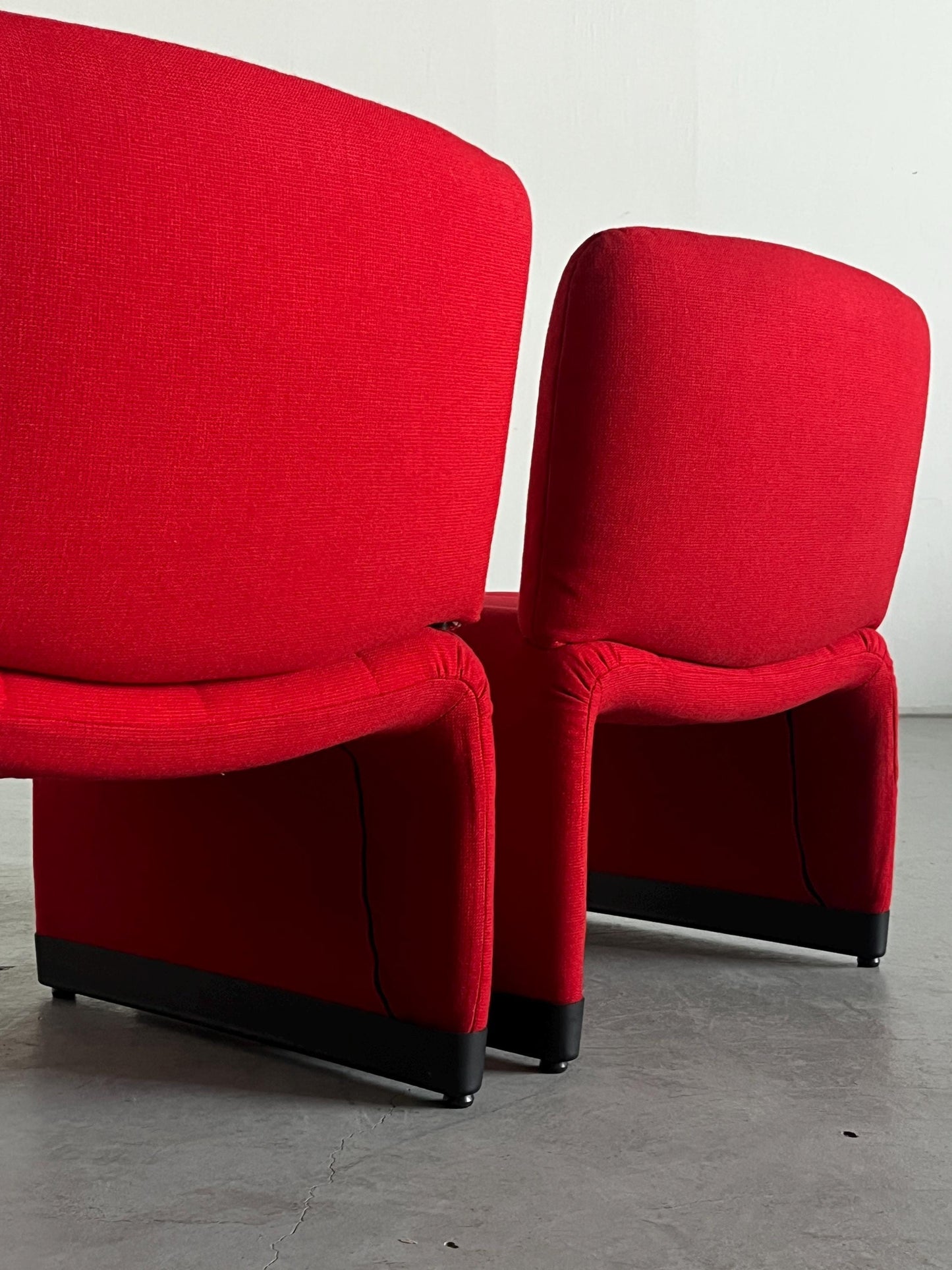 Vintage Lounge Sessel im Alky-Stil von Giancarlo Piretti Set von 2