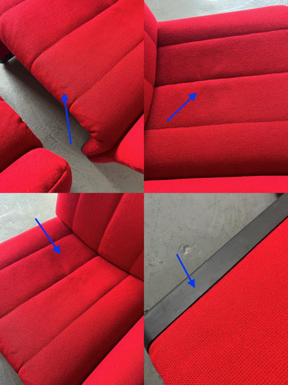 Vintage Sessel im Stil von Giancarlo Piretti 1970er Jahre Set von 2