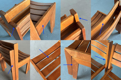 Vintage Esszimmerstuhl Buchenholz von Wilkhahn 1970er Set von 2