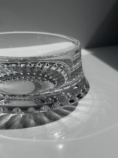 Vintage Kristallglas Schale