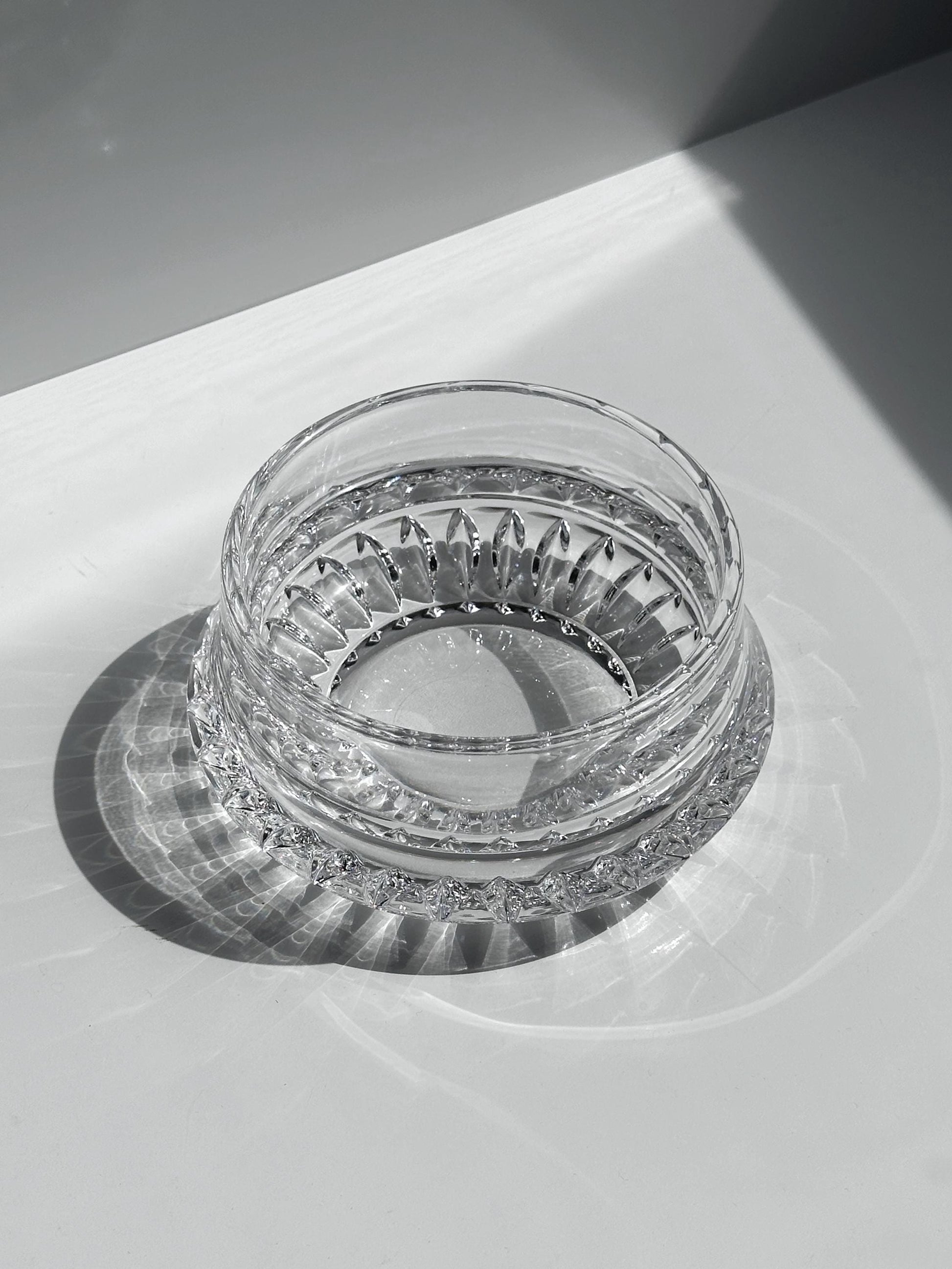 Vintage Kristallglas Schale