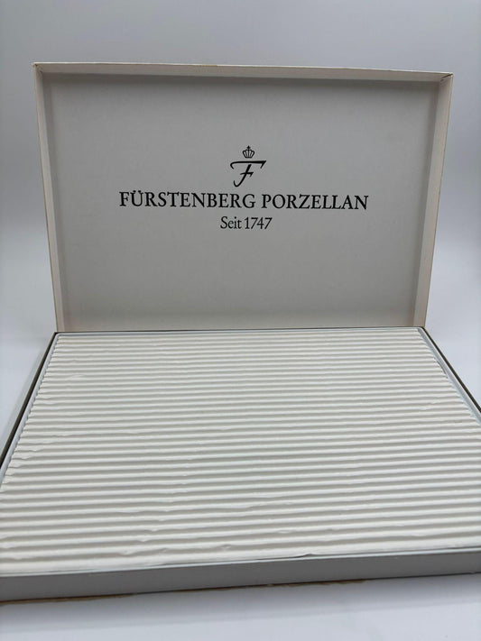 Vintage Sammel Teller Set von Fürstenberg Porzellan Offenburg Motive im Etui