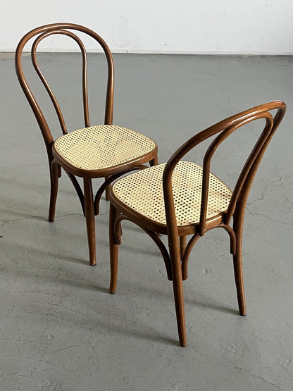 Vintage Stuhl Set von 2 Thonet No. 14 Stil