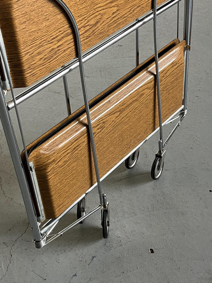 Vintage Servierwagen Dinett-Stil von Bremshey+Co 1970er