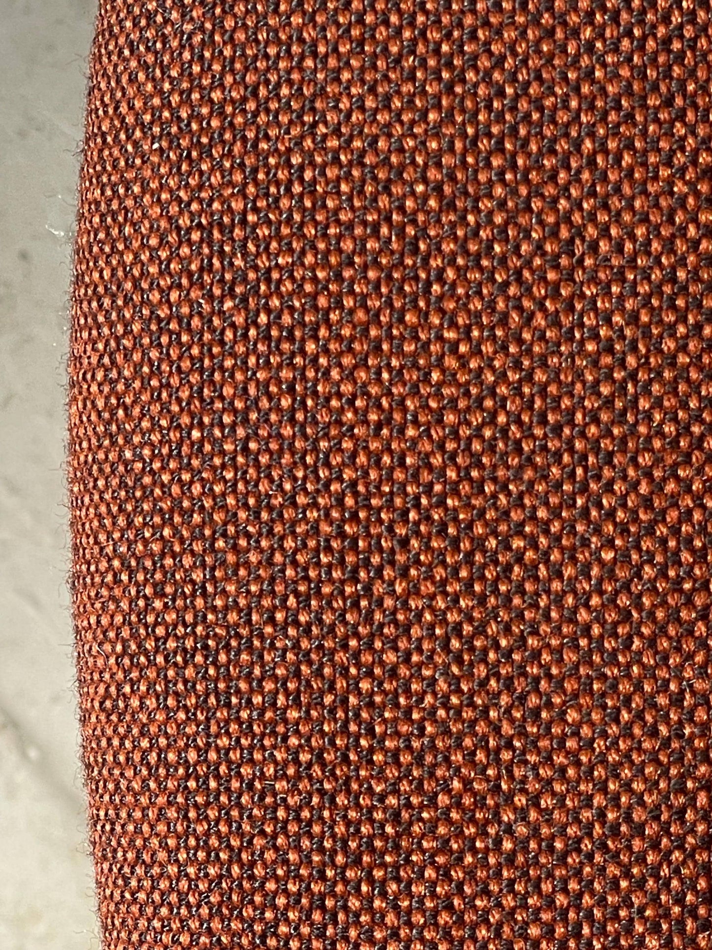 Vintage Stuhl von Mies van der Rohe für Bauhaus Chrom brauner Stoff