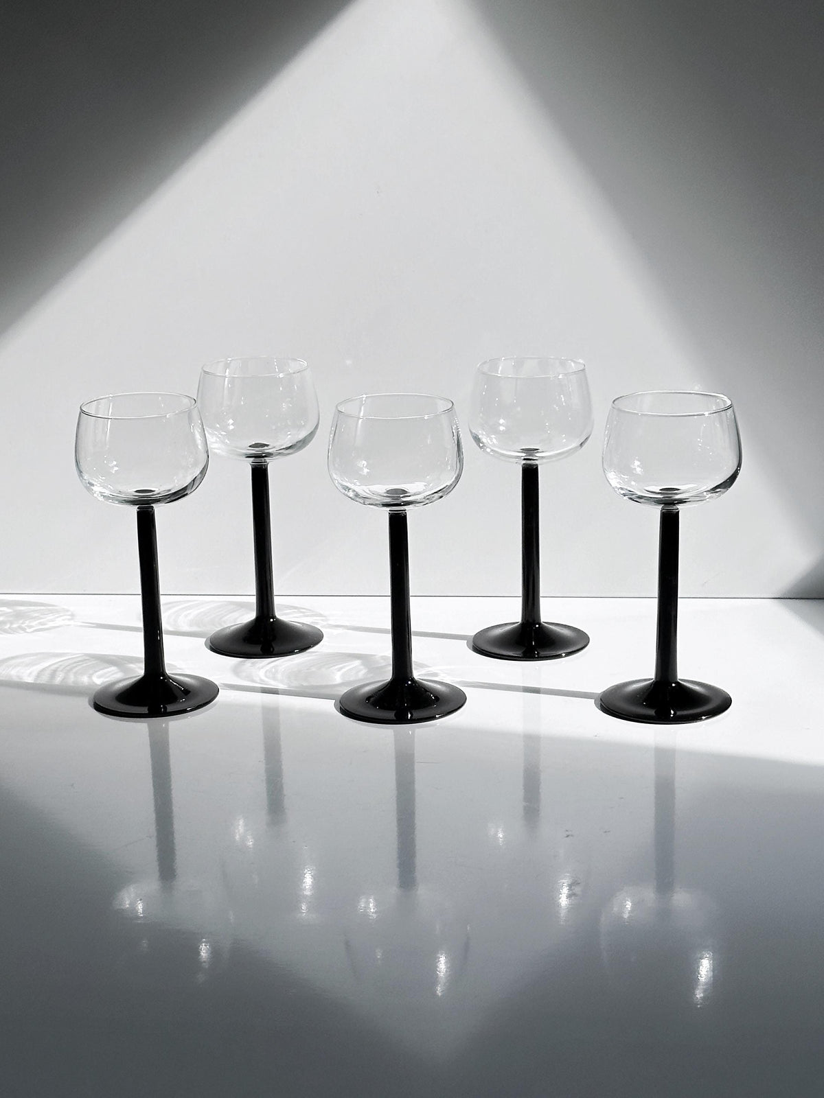 Vintage Weinglas Domino von Luminarc