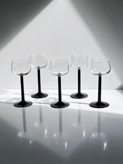 Vintage Weinglas Domino von Luminarc