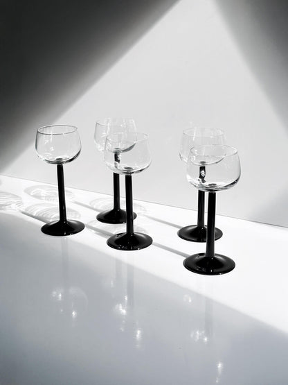 Vintage Weinglas Domino von Luminarc