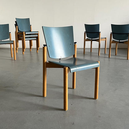 Vintage Postmodern Modell 2400 Stapelstuhl von Team AG Form für Kusch+Co