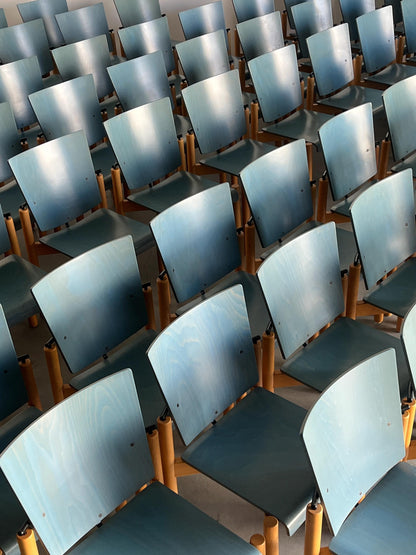 Vintage Postmodern Modell 2400 Stapelstuhl von Team AG Form für Kusch+Co