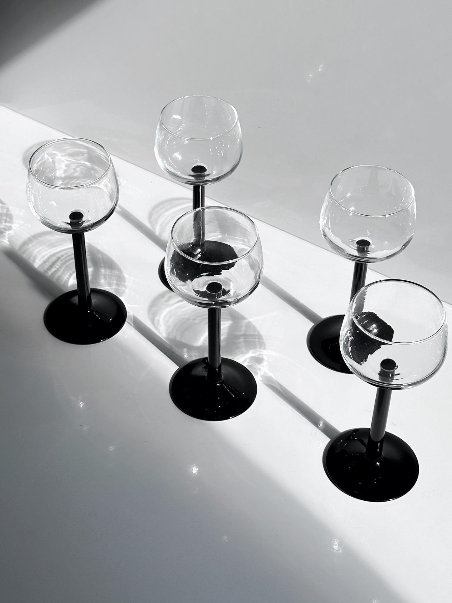 Vintage Weinglas Domino von Luminarc