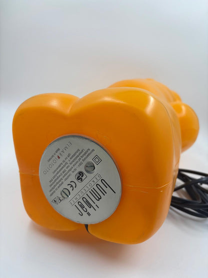 Vintage Tischlampe Der Stehende von Lumibar gelb Bärenform