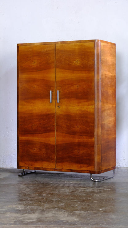 Vintage Kleiderschrank von Mücke Melder oder Gottwald