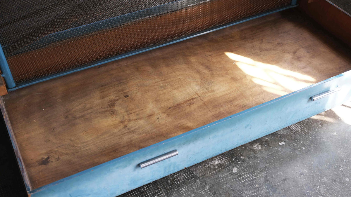 Vintage Sofa Bauhaus ausziehbar mit Schublade von unbekannt für unbekannt sehr selten