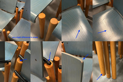 Vintage Postmodern Modell 2400 Stapelstuhl von Team AG Form für Kusch+Co