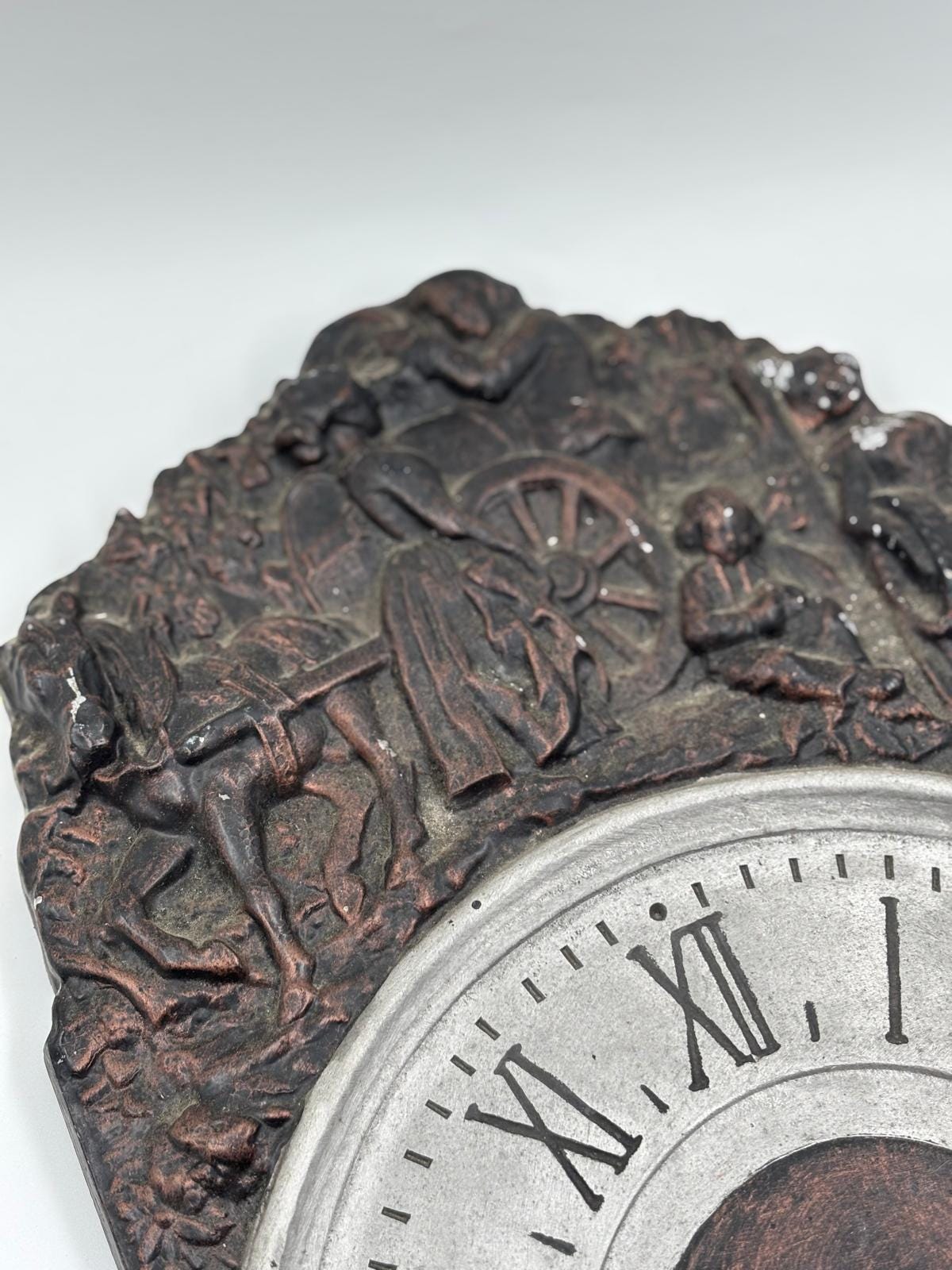 Vintage Wanddekoration Gusseisen