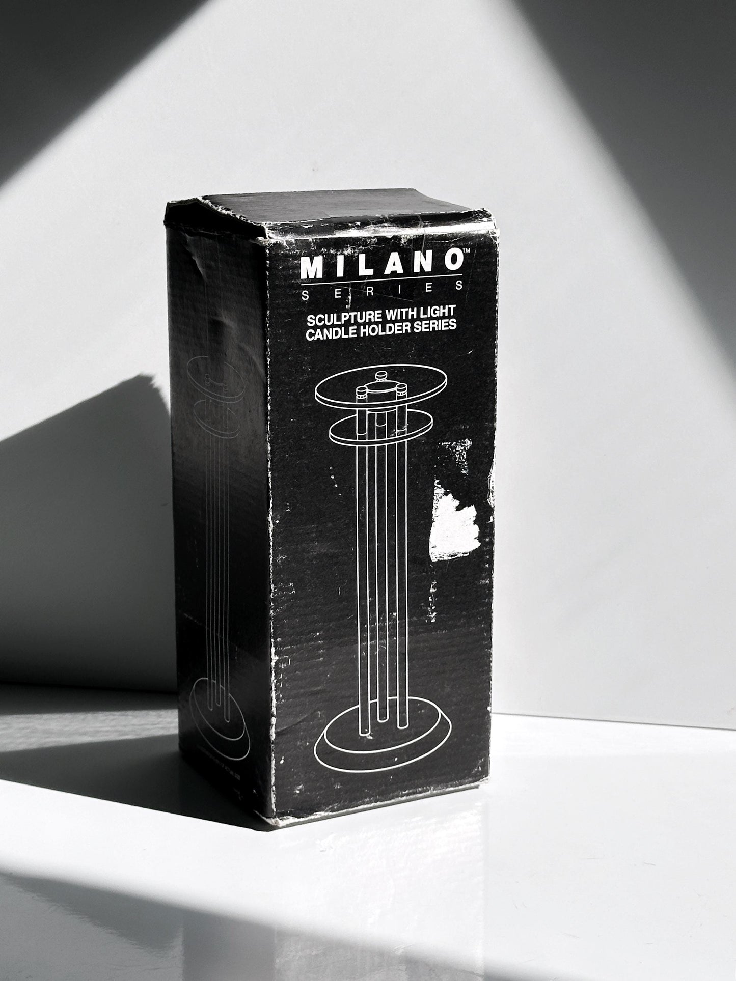 Vintage Kerzenständer Set von Milano Series