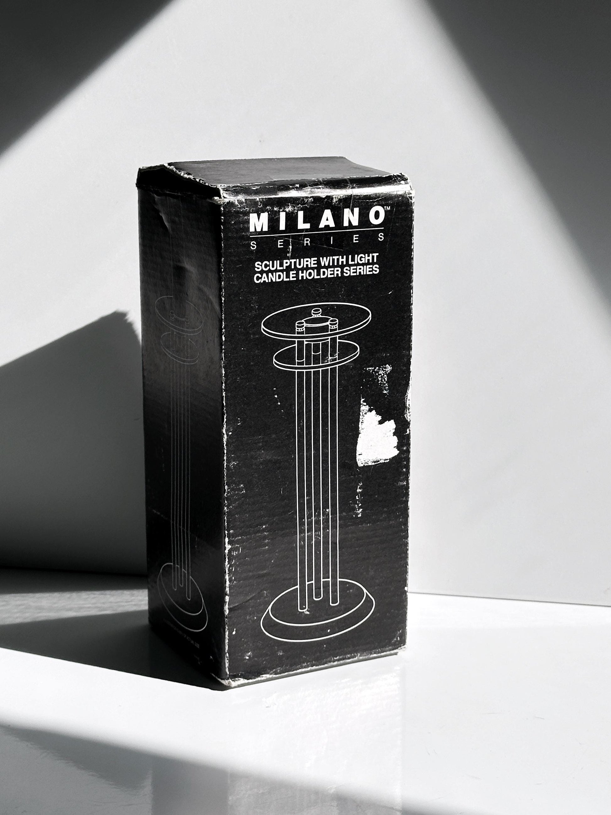 Vintage Kerzenständer Set von Milano Series