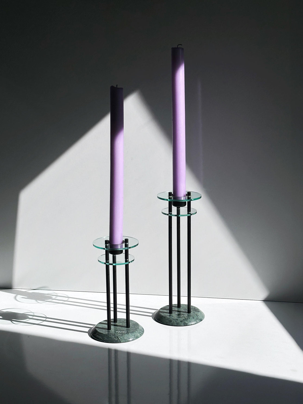 Vintage Kerzenständer Set von Milano Series
