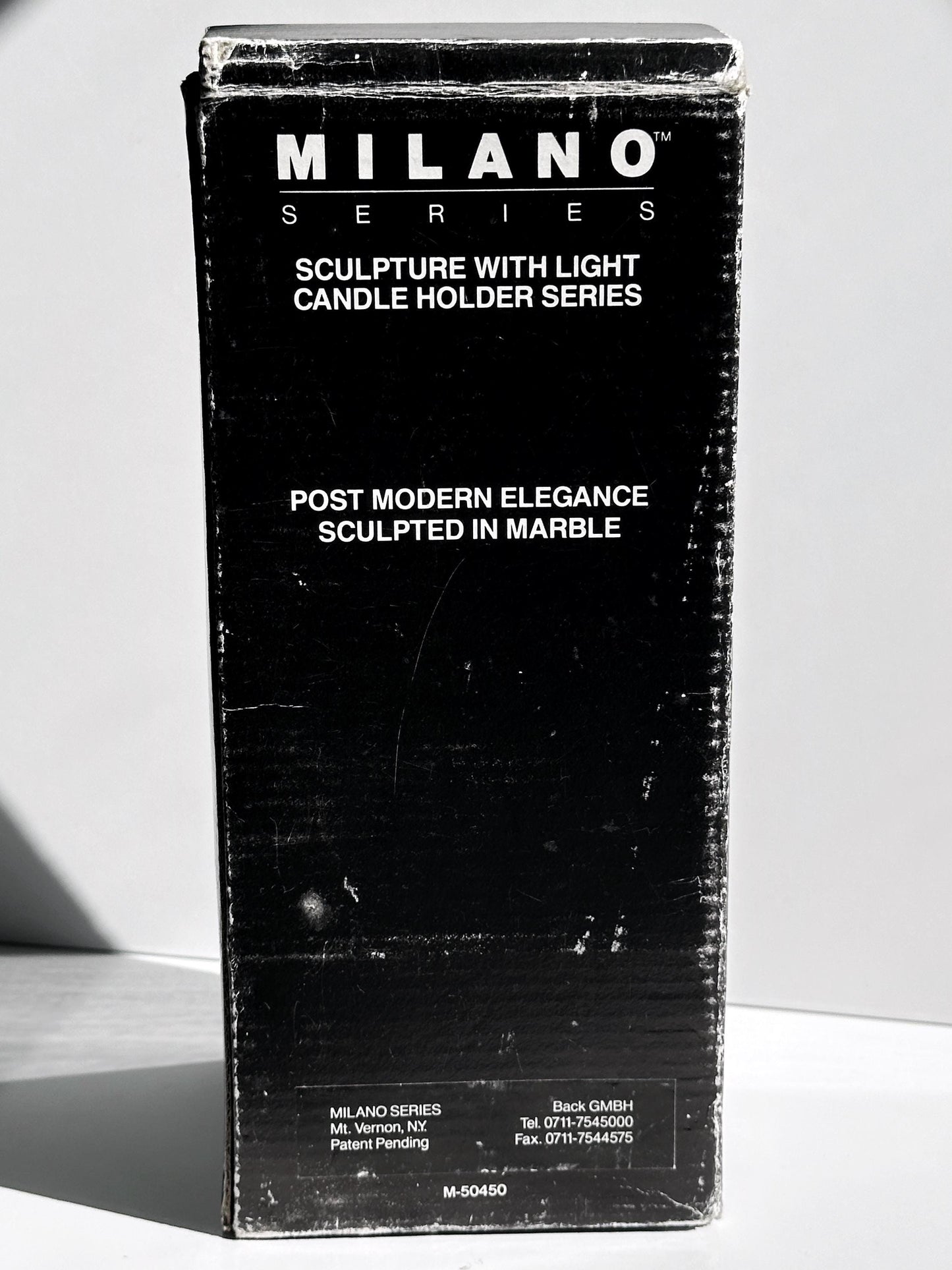 Vintage Kerzenständer Set von Milano Series