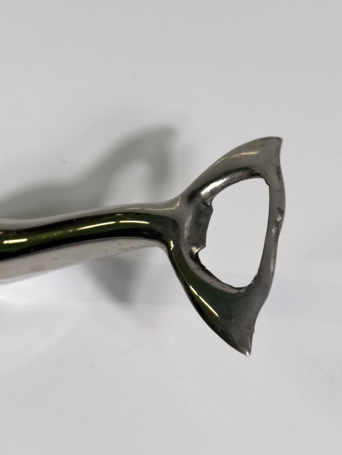 Vintage Flaschenöffner Delfin versilbert