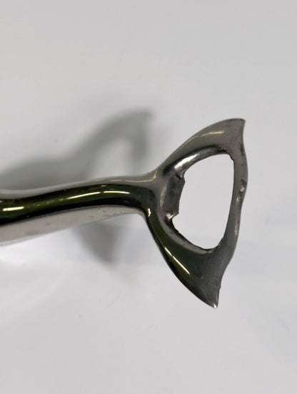 Vintage Flaschenöffner Delfin versilbert
