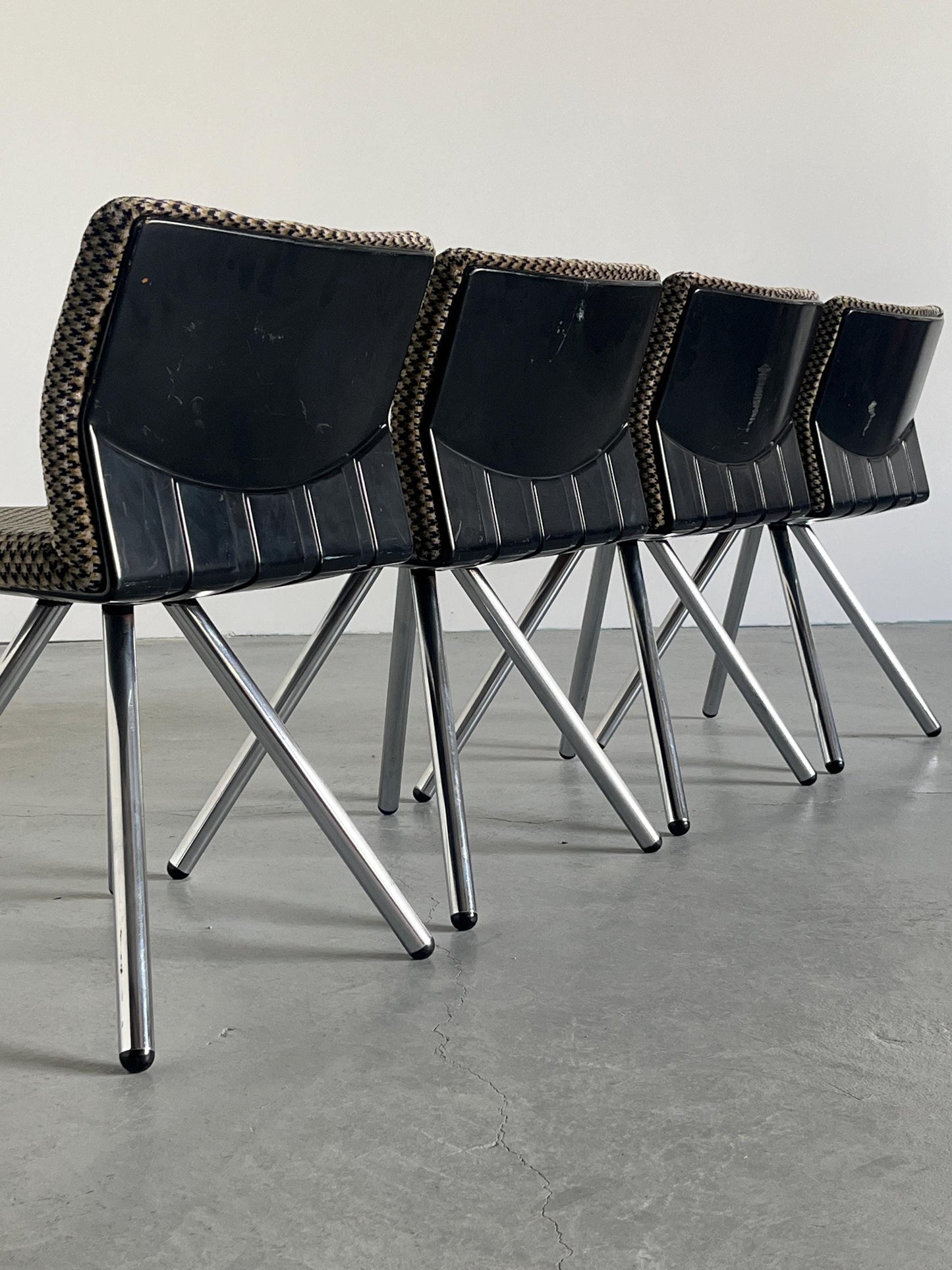 Vintage Essstuhl von Hans von Klier für Rossi di Albizzate Set von 4