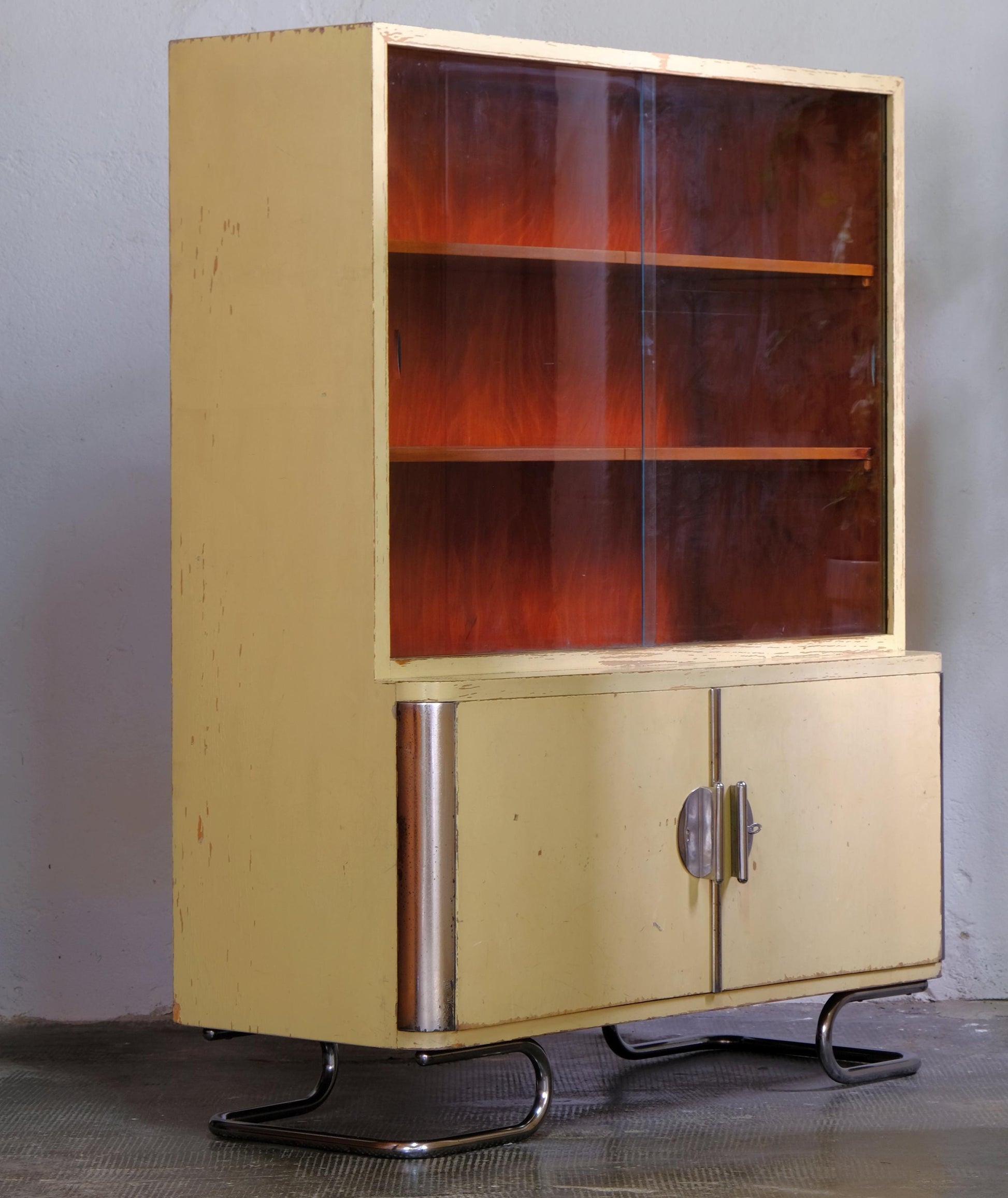 Vintage Vitrine von Vichr a Spol.