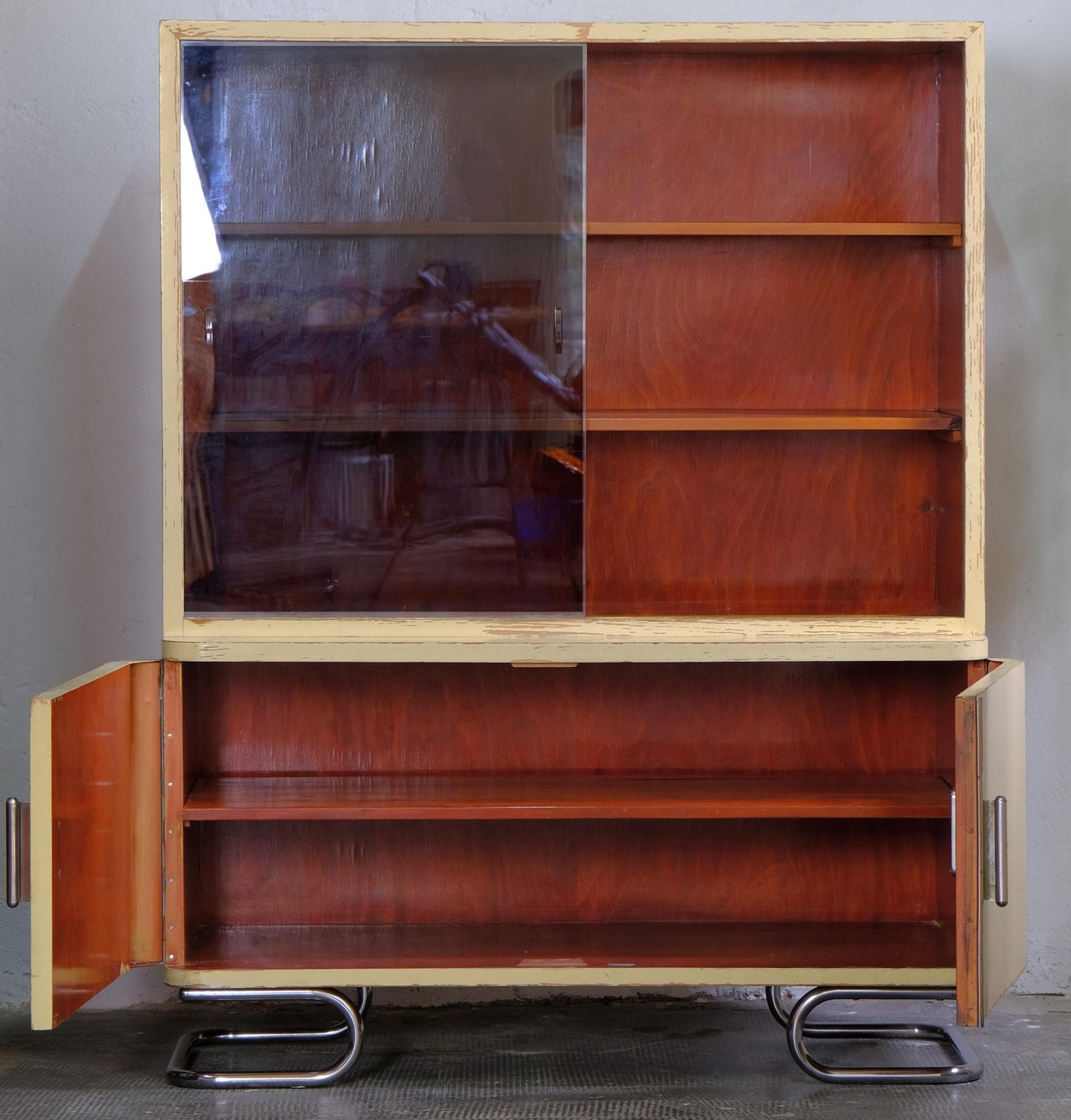 Vintage Vitrine von Vichr a Spol.