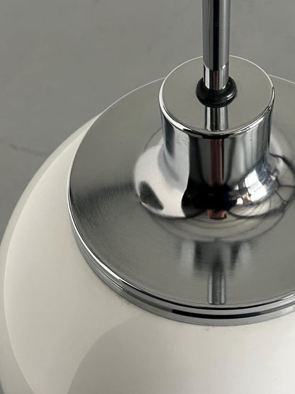 Vintage Faro Stehlampe von Luigi Massoni für Guzzini in Weiß Kunststoff, 1971