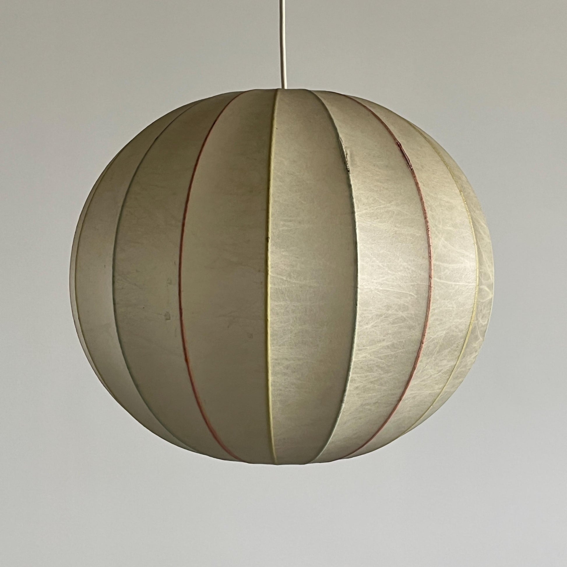 Vintage Cocoon Pendelleuchte im Stil von Achille Castiglioni, 1960er