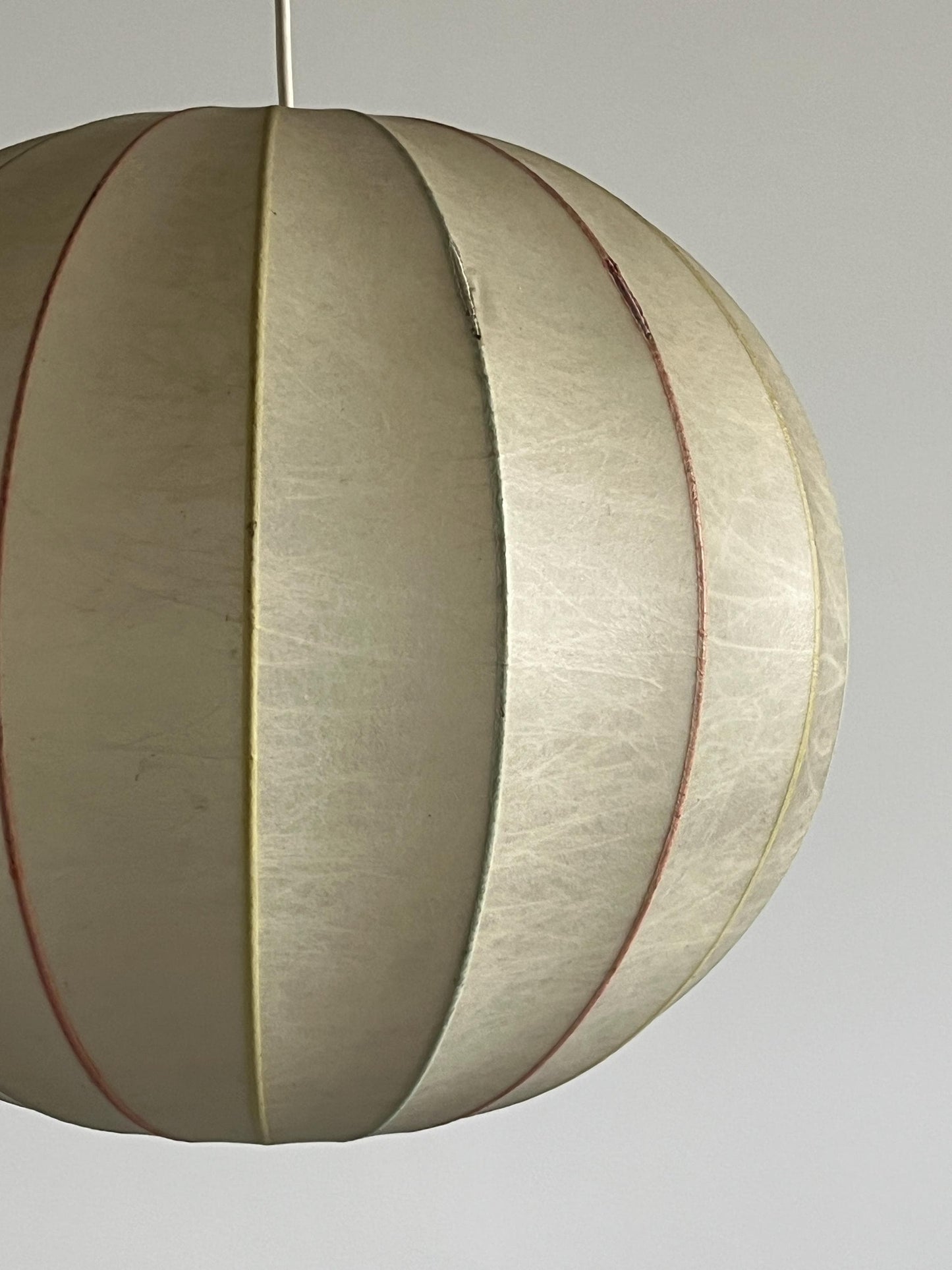 Vintage Cocoon Pendelleuchte im Stil von Achille Castiglioni, 1960er