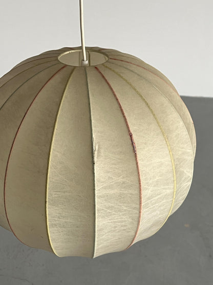 Vintage Cocoon Pendelleuchte im Stil von Achille Castiglioni, 1960er