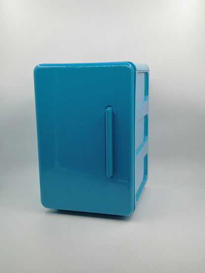 Vintage Badezimmerschrank Lejen von IKEA, blau, kompakt, sauber gebraucht