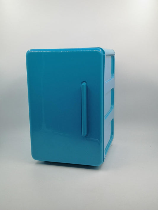 Vintage Badezimmerschrank Lejen von IKEA, blau, kompakt, sauber gebraucht