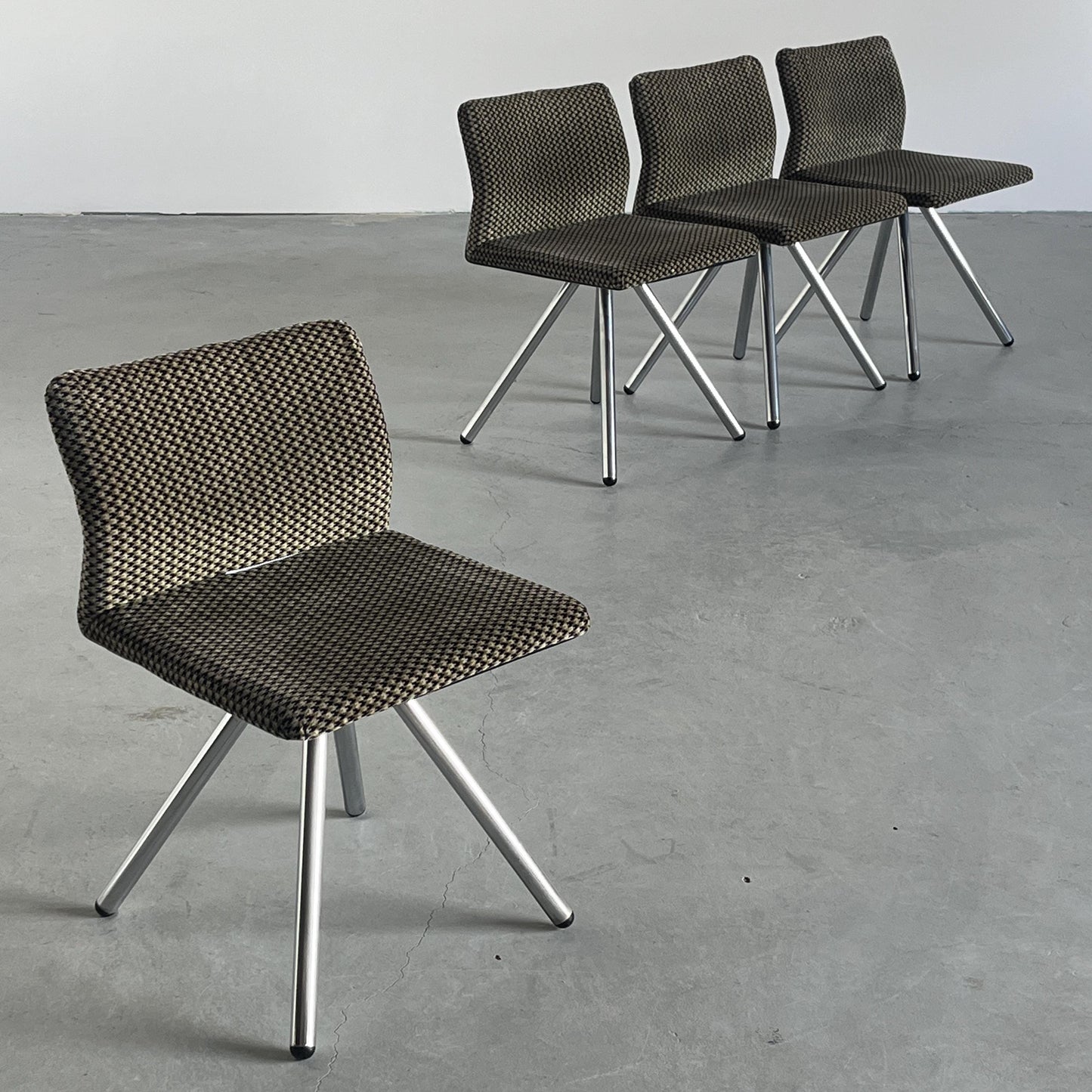 Vintage Essstuhl von Hans von Klier für Rossi di Albizzate Set von 4