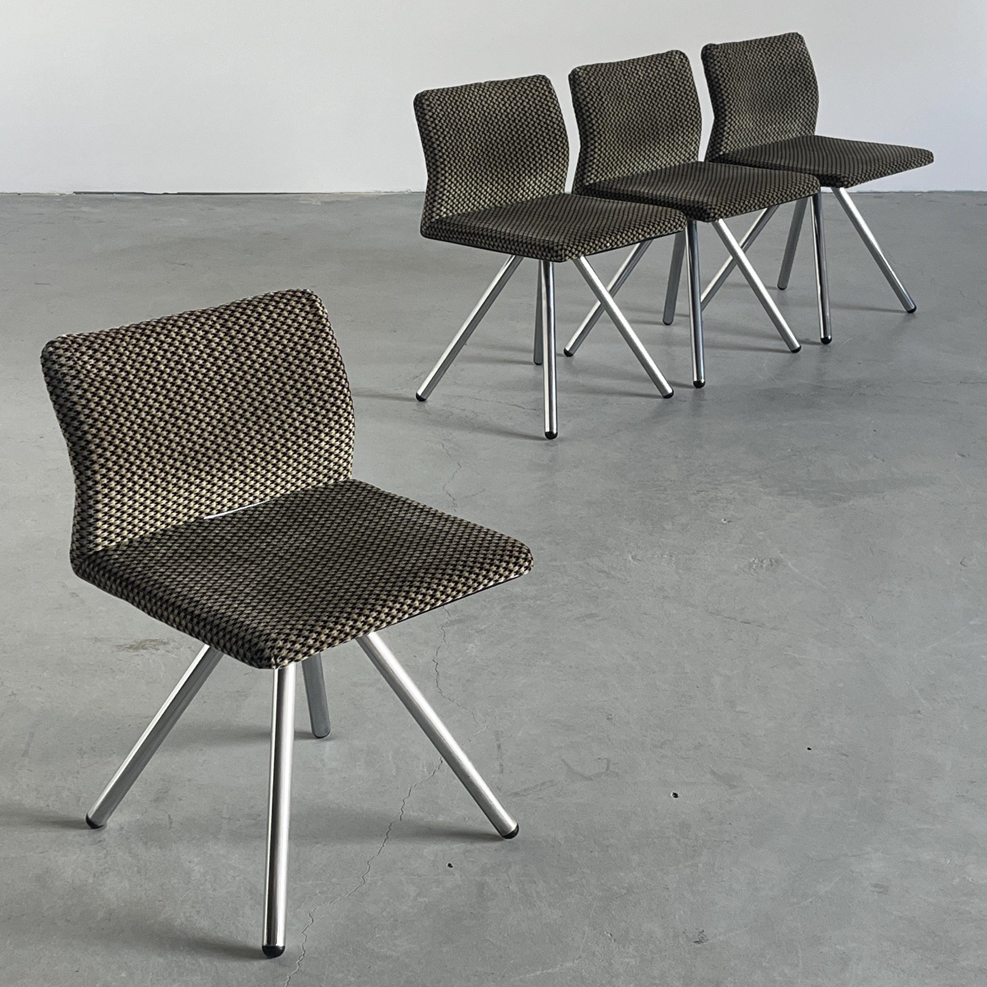 Vintage Essstuhl von Hans von Klier für Rossi di Albizzate Set von 4