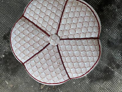 Vintage Hocker von Jindrich Halabala Stil