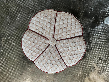 Vintage Hocker von Jindrich Halabala Stil