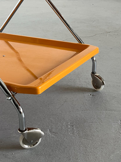 Vintage Klappwagen Orange von Italien 1970er