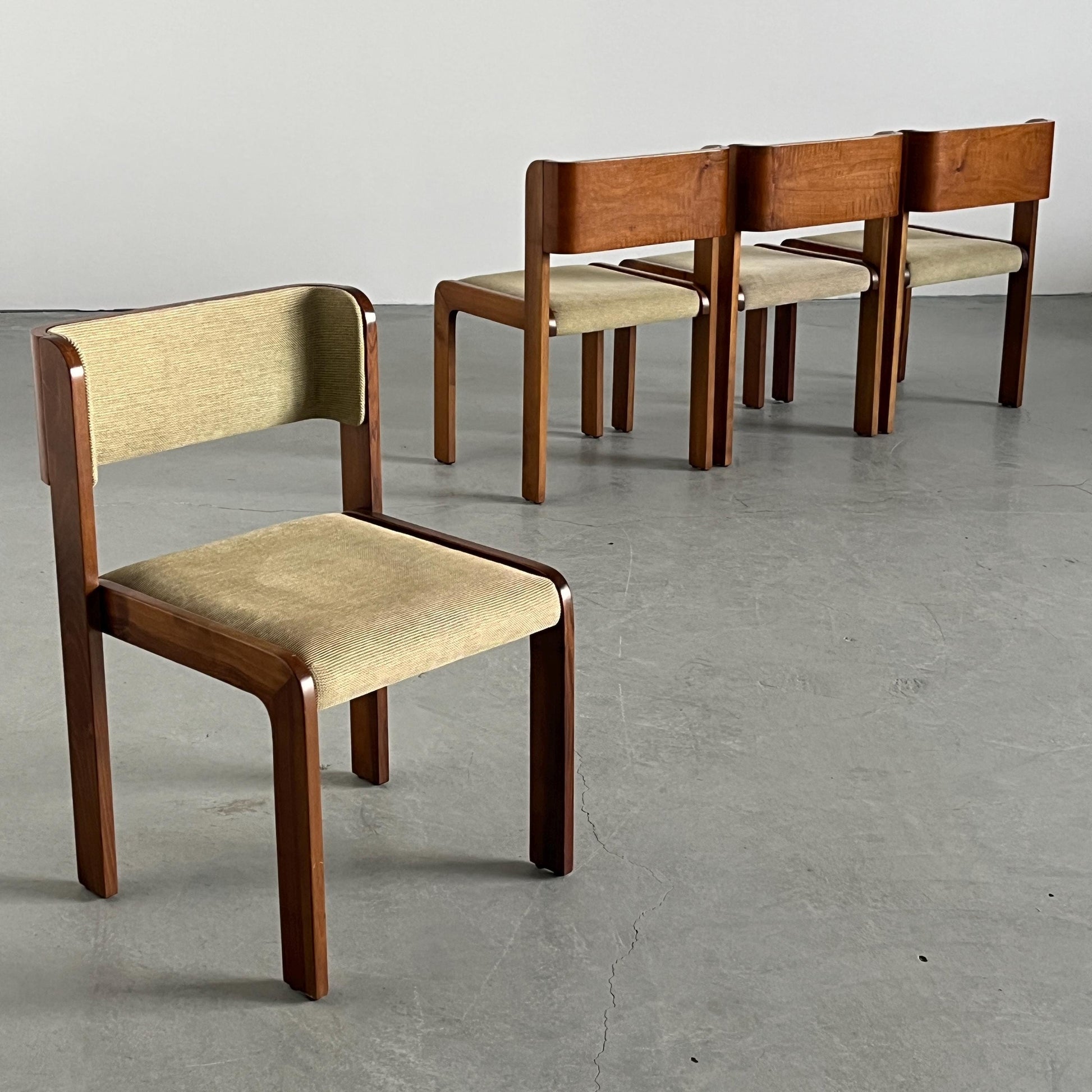 Vintage Esszimmerstuhl Italien 1970er Set von 4