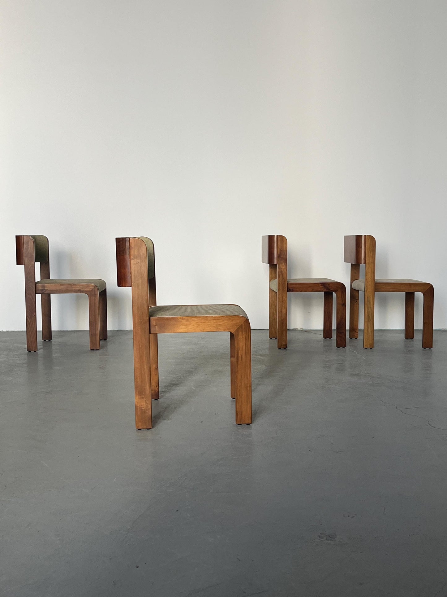 Vintage Esszimmerstuhl Italien 1970er Set von 4