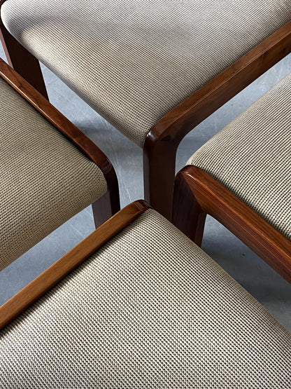 Vintage Esszimmerstuhl Italien 1970er Set von 4