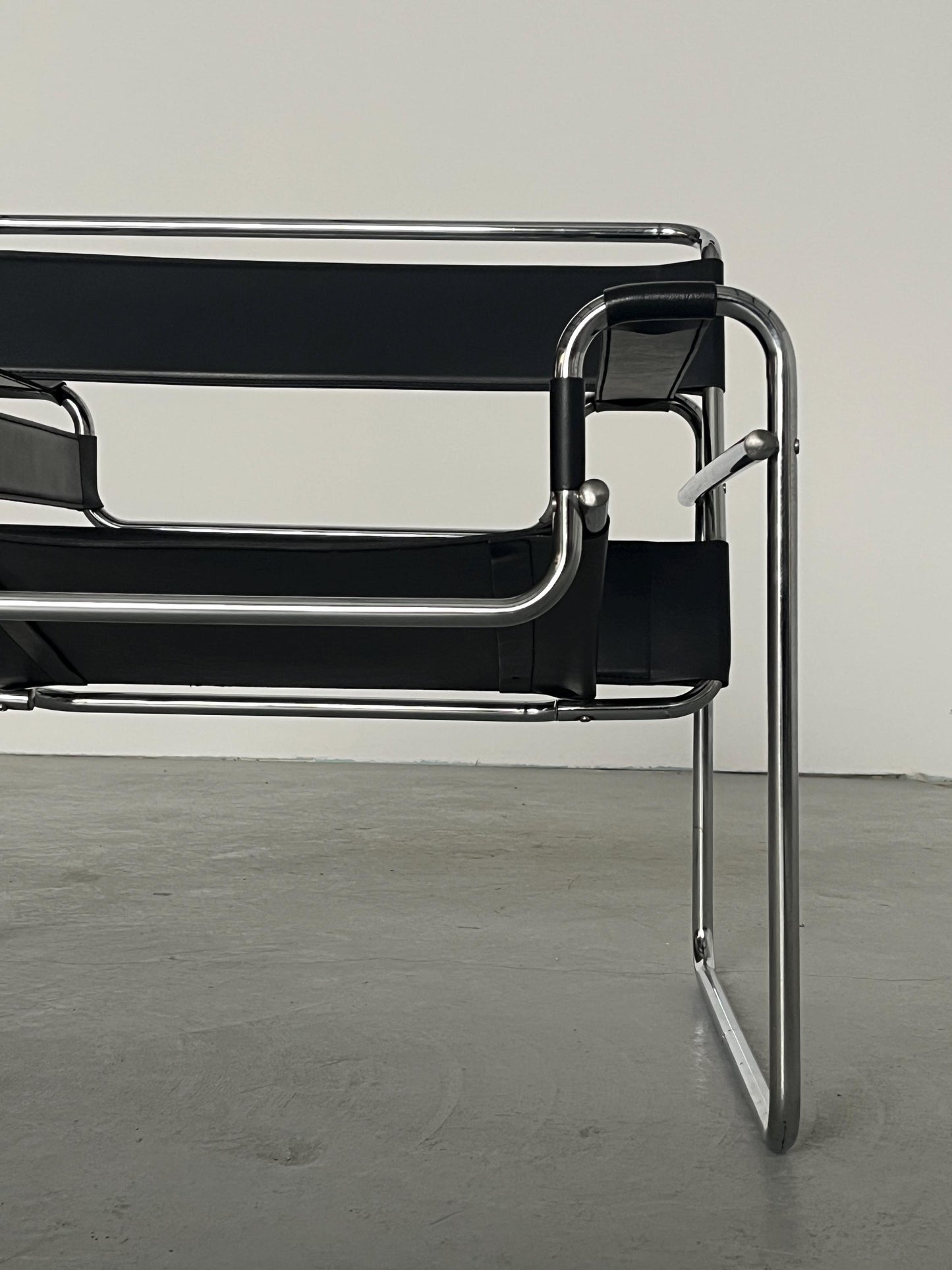 Vintage Wassily Sessel von Marcel Breuer Bauhaus 1970er Vintage Replica